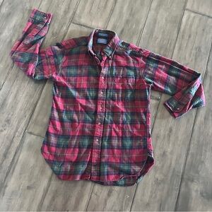 Pendleton Country Traditional Plaid Button-Up Shirt - Size Medium